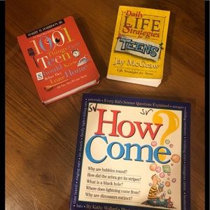 Teenage life strategy books - set of 3
